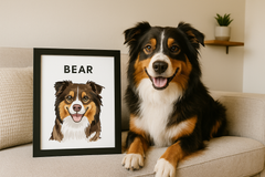 Watercolour Pet Portrait