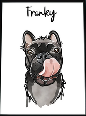 Watercolour Pet Portrait